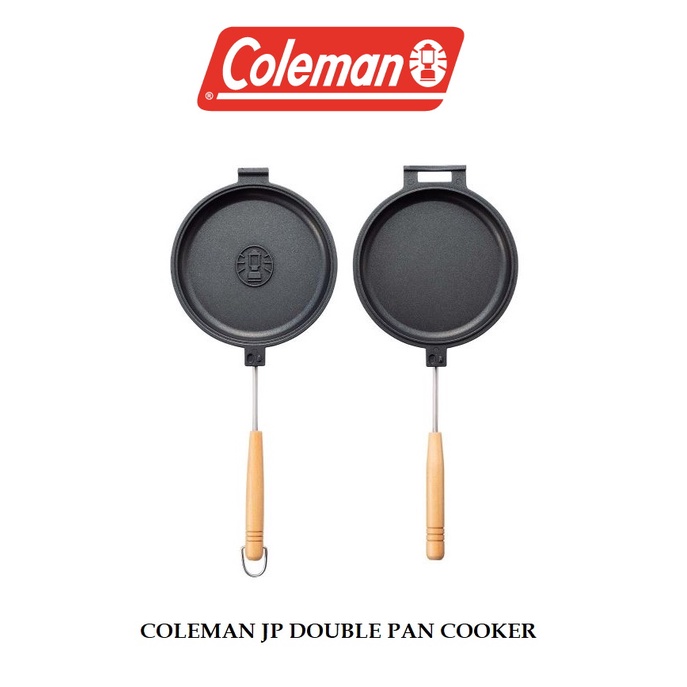 Coleman Japan DOUBLE PAN COOKER กระทะขนาดกะทัดรัดใ