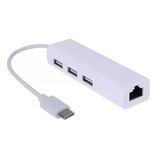 Type C to LAN + HUB USB 3 Port