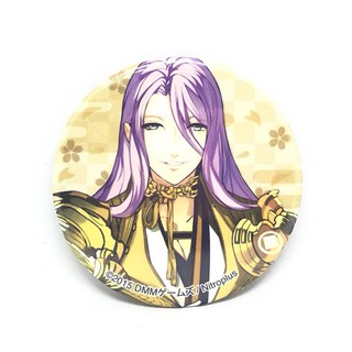 HACHISUKA KOTETSU TOUKEN RANBU CAN BADGE เข็มกลัด ฮาจิสึกะ โคเท็ตสึ งาน NITROPLUS แท้ จากญี่ปุ่น