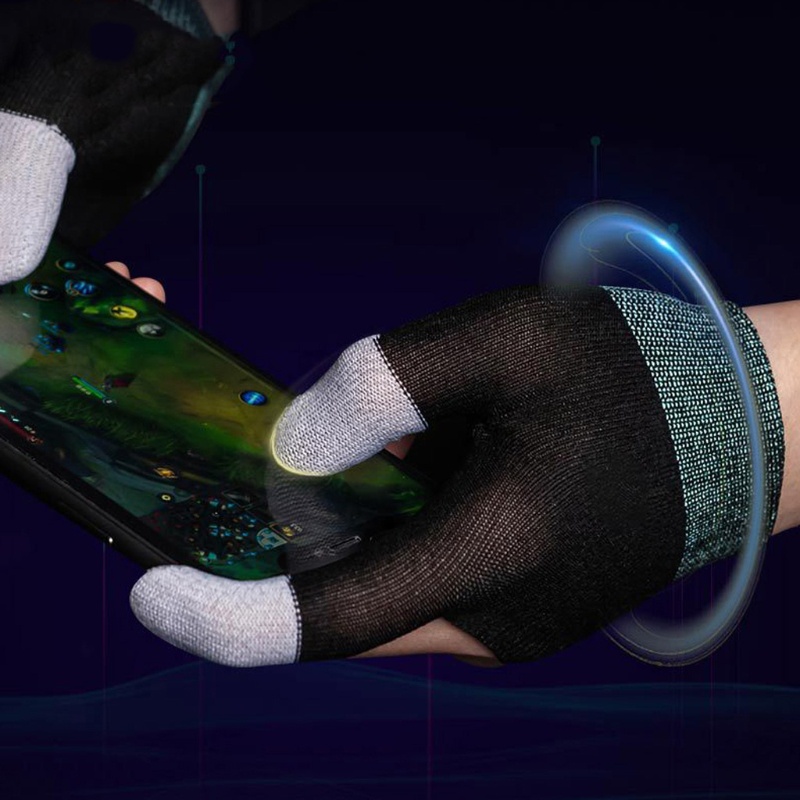 Vivi ถุงมือเล่นเกมแบบบางพิเศษระบายอากาศป้องกันเหงื่อสําหรับโทรศัพท์มือถือ
