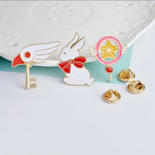 Fulllove เข็มกลัดรูปกระต่ายแฟชั่นสำหรับผู้หญิง 1 ชิ้น Fashion Cute Rabbit Gift C27