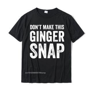 Ic04【พร้อมส่ง】เสื้อยืดผ้าฝ้าย พิมพ์ลาย Dot Make This Ginger Snap สําหรับผู้ชาย#39; s เสื้อยืด พิมพ์ลายสามารถปรับแต่งได้