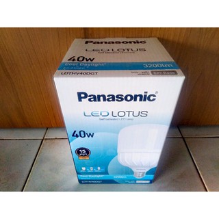 Panasonic หลอดไฟ พานาโซนิค LED Bulb LOTUS 40W/50W Daylight (แสงขาว)