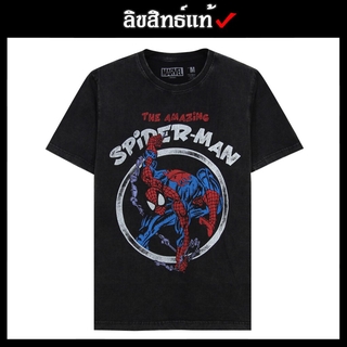 ✅ ลิขสิทธิ์แท้ ✅ เสื้อยืด เสื้อสีดำ เสื้อสไปเดอร์แมน เสื้อspiderman เสื้อยืดลายการ์ตูน เสื้อฮีโร่ Spider Man รุ่น 672