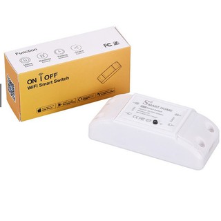 UNITBOMB สมาร์ทสวิตช์ไร้สาย Smart Home WiFi Wireless Switch Module สีขาว