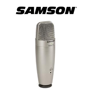 original Samson C01U Pro USB Studio ไมโครโฟน พร้อมการตรวจสอบตามเวลาจิง ไดอะแฟรมขนาดใหญ่ สำหรับการบรอดแคสต์