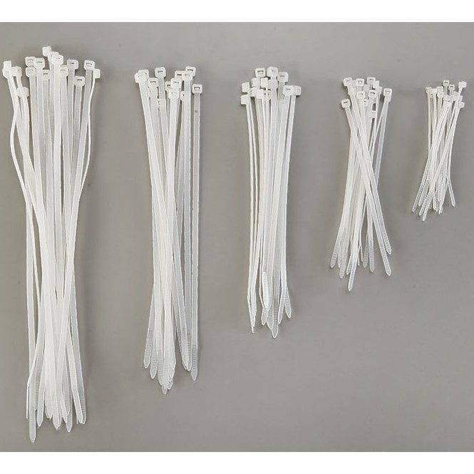 ์Nano เคเบิ้ลไทร์ ขาว/ดำ 6" 150mmx3.5mm SN-150-3 (100เส้น) Material : Nylon 66 Best Quality : UL E126791:ISO 9001 : 2008