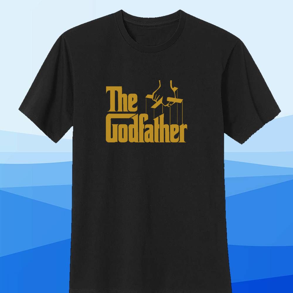 เสื้อยืดคอกลม พิมพ์ลายโลโก้ The Godfather 4 สีดํา สีขาว ไซซ์ S-4Xl สําหรับผู้ชาย ผู้หญิง Iu# Up#
