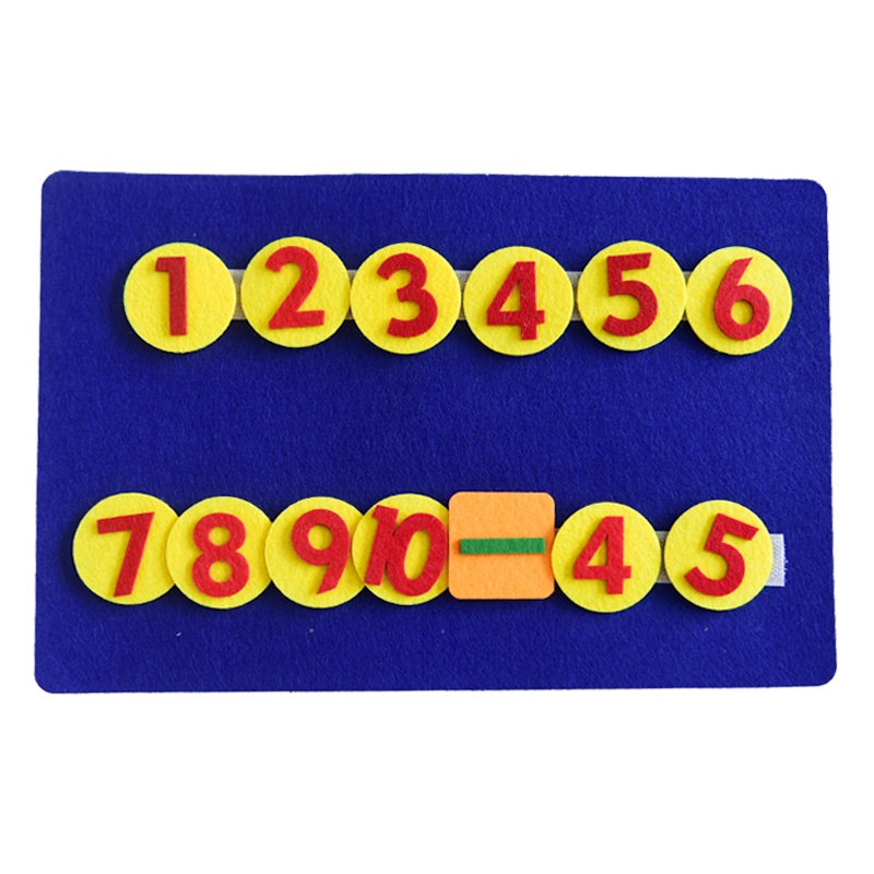 Montessori ของเล่นนับเลขคณิตศาสตร์ เสริมการเรียนรู้เด็กวัยหัดเดิน ราคา ถูกที่สุด ดีลบีเคเค แกลเลอรีภาพที่ 7