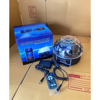 ไฟปาร์ตี้ ตามจังหวะ ไฟดิสโก้ Disco light ไฟเทค LED Party Light (ใชไฟได้ทั้งไฟบ้านและไฟรถ12V)