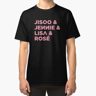 เสื้อยืดผู้ชาย เสื้อผู้หญิง KPop BLACKPINK เสื้อยืดคอกลมแขนสั้น เสื้อยืดแฟชั่น เสื้อเกาหลี เกรดพรีเมี่ยม ราคาถูกพร้อมส่ง