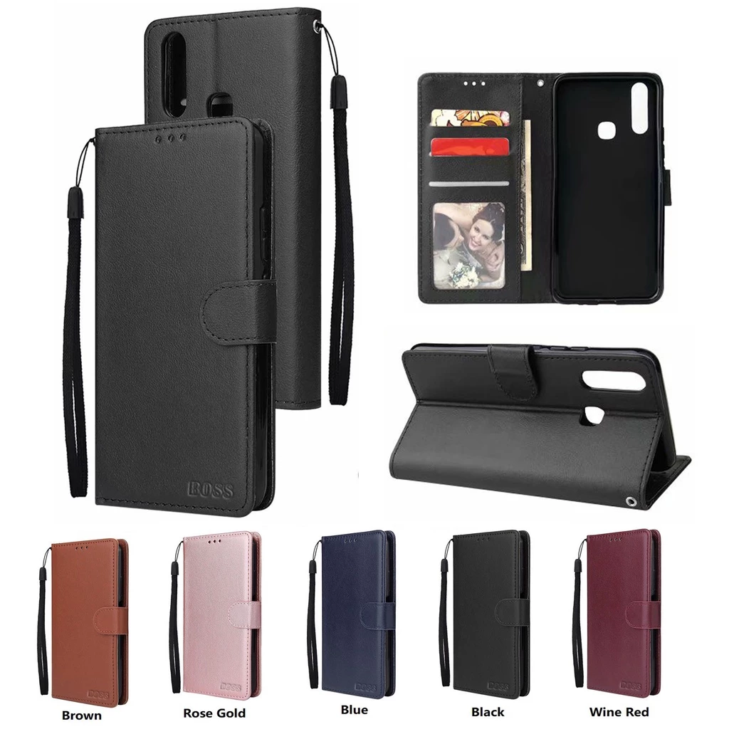 เคส ฝาพับหนัง ล็อกได้ สำหรับ SAMSUNG A73/A13 4G/A23/A33 5G/S21FE/A03/S22/S22plus/S22Ultra/J7plus BOSS