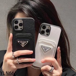 เคสโทรศัพท์มือถือ กันลื่น กันกระแทก พร้อมช่องใส่บัตร แฟชั่นหรูหรา สําหรับ iPhone 15 Pro Max 13 12 Pro Max 11 Pro Max 14PLUS 15PLUS