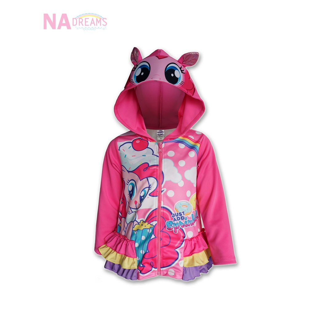 My Little Pony เสื้อแจ็คเก็ต เสื้อแขนยาวมีหมวก Jacket ลายการ์ตูนโพนี่ My little pony เสื้อกันหนาว - รูปที่ 4