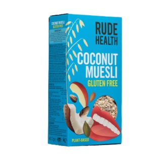 รู้ดเฮลท์ มูสลี่มะพร้าว ปราศจากกลูเตน 400 กรัม - Coconut Muesli Gluten Free 400g Rude Health brand