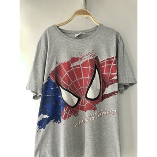 เสื้อยืดผ้าฝ้ายพิมพ์ลาย เสื้อยืดมือสอง The Amazing zing Spider-Man 2 ©️2014