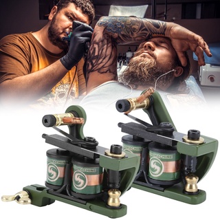 Coil Tattoo Machine เครื่องสักคอยส์ เดินเส้น ลงเงา แบบพกพา