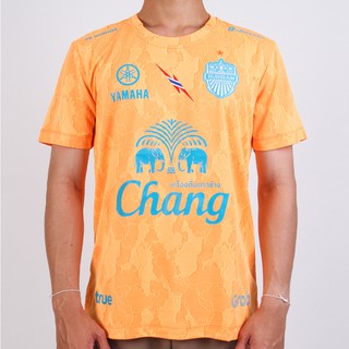 เสื้อซ้อมบุรีรัมย์ยูไนเต็ด 2020 T-Shirt สีส้ม ของแท้จากสโมสร BURIRAM UNITED