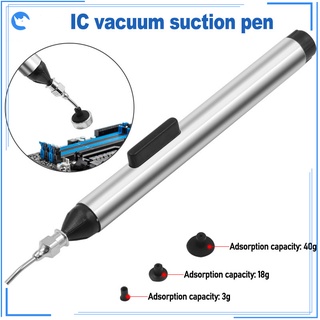 ปากกาดูดสูญญากาศ พร้อมหัวดูด 3 หัว IC SMD สําหรับบัดกรี