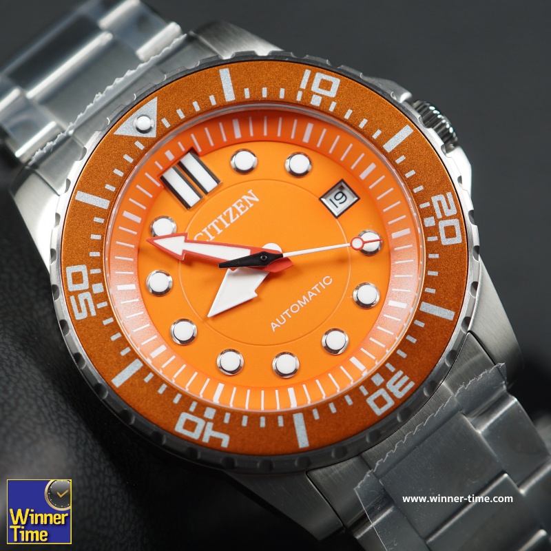 นาฬิกาCitizen Automatic Diver’s100M รุ่น NJ0128-80X