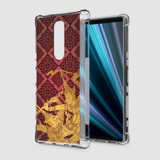 เคส สำหรับ Sony Xperia 1 Culture Series 3D Anti-Shock Protection TPU Case [CT001]