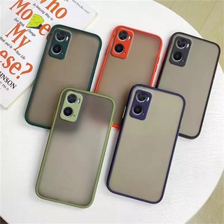 [ ส่งจากไทย ] Case OPPO A77 5G 2022 เคสกันกระแทก ปุ่มสีผิวด้าน ขอบนิ่มหลังแข็ง Oppo A77 5g พร้อมส่ง