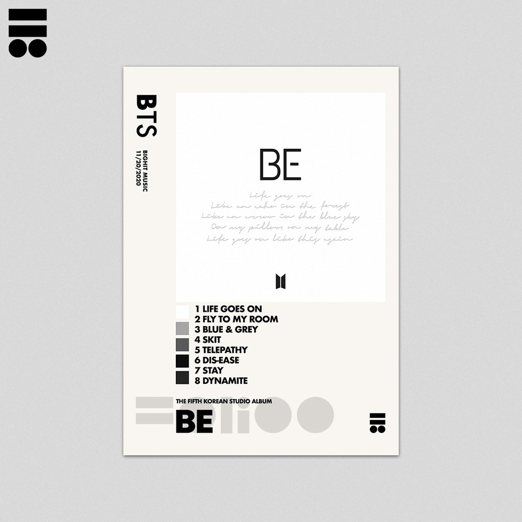 BTS - โปสเตอร์ BE***