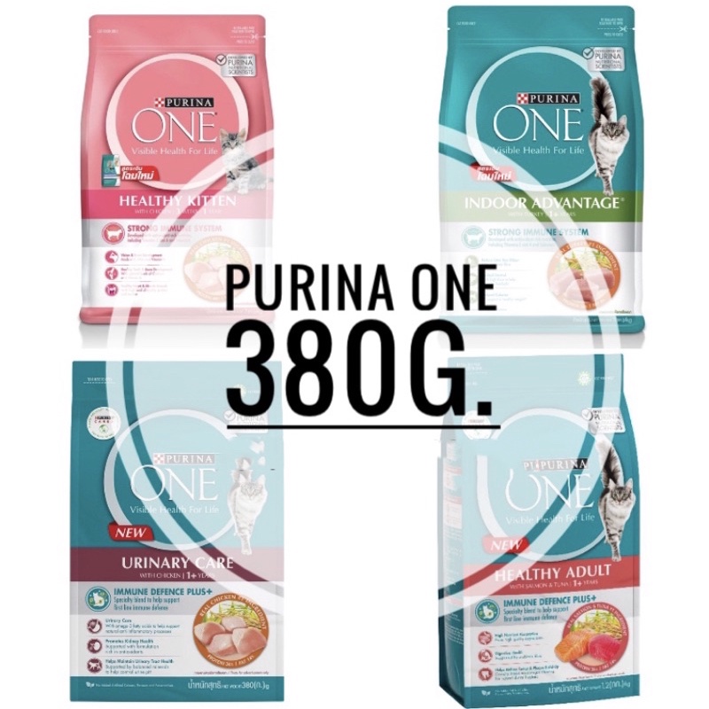 ซื้อ อาหารแมว Purina One เพียวริน่า วัน ขนาด 380กรัม