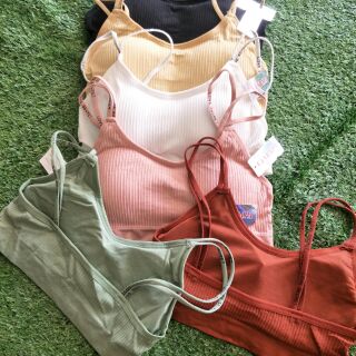 บาร์ Sexy Bra สายเดี่ยวใส่สวยงานฟรีไซส์ยืดหยุ่นดี
