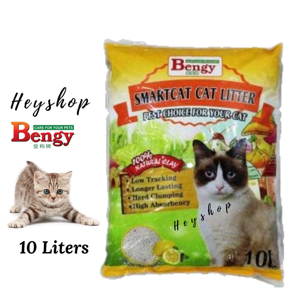 Bengy SmartCat Clumping Cat Litter (มะนาว) 10L / Pasir Kuching