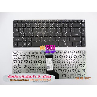 Acer Keyboard คีย์บอร์ด E5-422 E5-422G E5-432 E5-432G E5-452G E5-473 E5-473G E5-474 E5-474G E5-475 E5-475G E5-491G