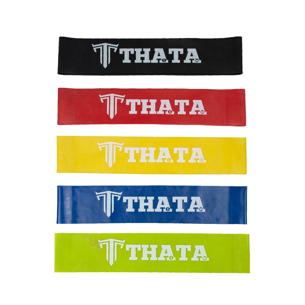แถมฟรีคู่มือการเล่น THATA R-Bands 5 Levels ยางยืดหยุ่น คลายและเสริมสร้างกล้ามเนื้อ ทุกสัดส่วนของนักกีฬา