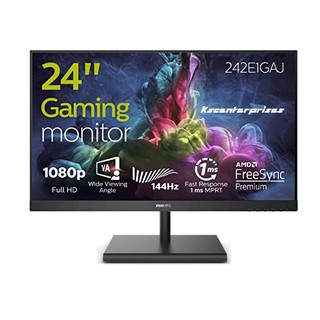 Philips 242E1GSJ 24" Gaming Monitor, 1920x1080 Full HD VA, 1ms, 144Hz