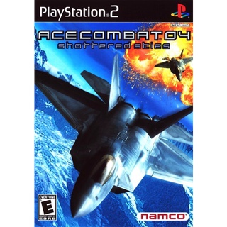 Ace Combat 04: Shattered Skies PS2 แผ่นเกมส์ps2 แนวFlight Simulator แผ่นเกมเพล2 แผ่นps2