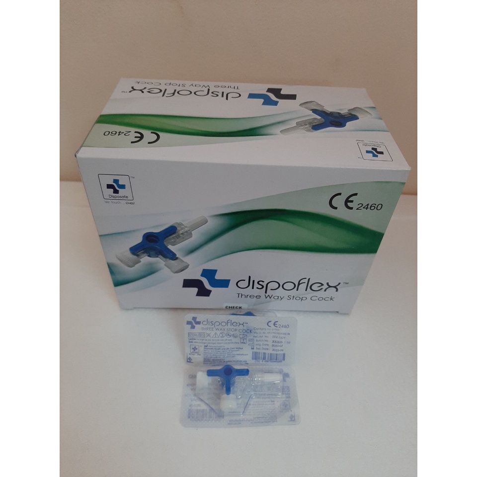 *1อัน* DISPOFLEX-Three way สามทาง 3 Way ข้อต่อ สายน้ำเกลือ Three-Way Stopcock
