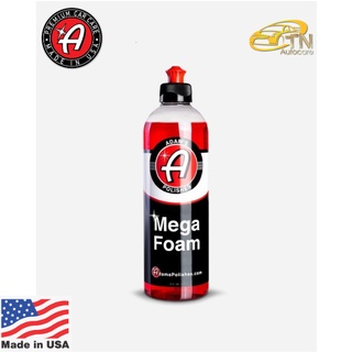 Adams Mega Foam Shampoo (16 oz/473 ml) แชมพูล้างรถ สูตรเข้มข้นสูงมากพิเศษ