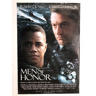 โปสเตอร์หนังยอดอึดประดาน้ำ..เกียรติยศไม่มีวันตาย |  Men of Honor (2000)