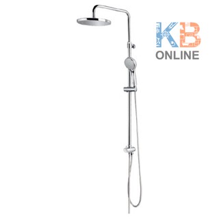 TTSH301M ชุดฝักบัวก้านแข็ง และฝักบัวสายอ่อน 5 ฟังก์ชัน รุ่น RUFICE | Shower Column Set with 5 Mode Hand Shower TOTO