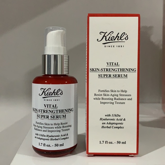 🌟king power🌺 kiehl Vital Skin-Strengthening Super Serum ขนาด 50 ...