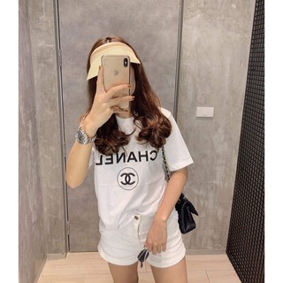 เสื้อยืด CHANEL ผ้านิ่ม เสื้อยืดแฟชั่น