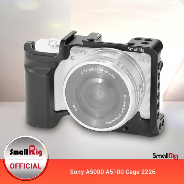 Official Shop ????smallrig สำหรับ Cage for Sony A5000 / A5100 2226