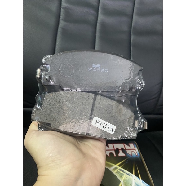 ( HIBRID แท้💯 ) ผ้าดิสเบรคหน้า ISUZU TFR ผ้าเบรคหน้าอีซูซุ เบรคหน้า ISUZU TFR / DARGON EYE  / CAMIO / RODEO ผ้าเบรคหน้า - รูปที่ 2