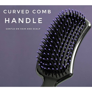 Curved hair brush แปรงหวีผมนวดบำรุงเส้นผม แปรงหวี หวีไดร์ หวีน่ารัก หวีผม หวีผมตรง หวี แปลงหวีผมหวีนวดศรีษะ📍