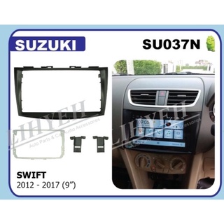 กรอบหน้าวิทยุสำหรับจอแอนดรอย 9"  ตรงรุ่นรถSuzuki Swiftปี2012- 2017