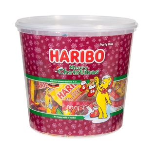 HARIBO ฮาริโบ้ มินิ เมอร์รี่ คริสต์มาส 980 ก.มีเฉพาะช่วงเทศกาล  รายละเอียดสินค้า ฮาริโบ้ มินิ คริสต์มาส เยลลี่กลิ่นผลไม้