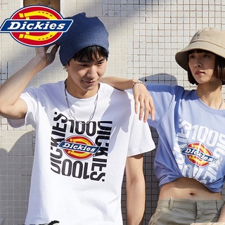 เสื้อยืดแขนสั้น ผ้าฝ้ายแท้ พิมพ์ลาย Dickies แฟชั่นฤดูใบไม้ผลิ และฤดูร้อน สําหรับผู้ชาย 010216ยืด.สบาย.รัก