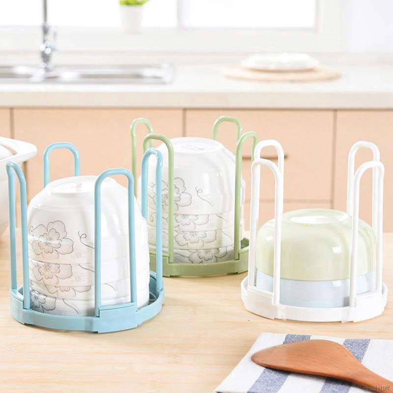2022 สินค้าขายดี✲❡●Tableware Drain Rack Plastic Kitchen Tableware Storage Cutlery Racks