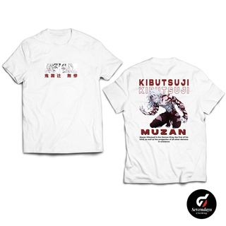 tshirtเสื้อยืดคอกลมฤดูร้อนเสื้อยืดแขนสั้น พิมพ์ลายกราฟฟิค Demon SLAYER KIBUTSUJI MUZAN เครื่องแต่งกายคอสเพลย์ สําหรับผู้