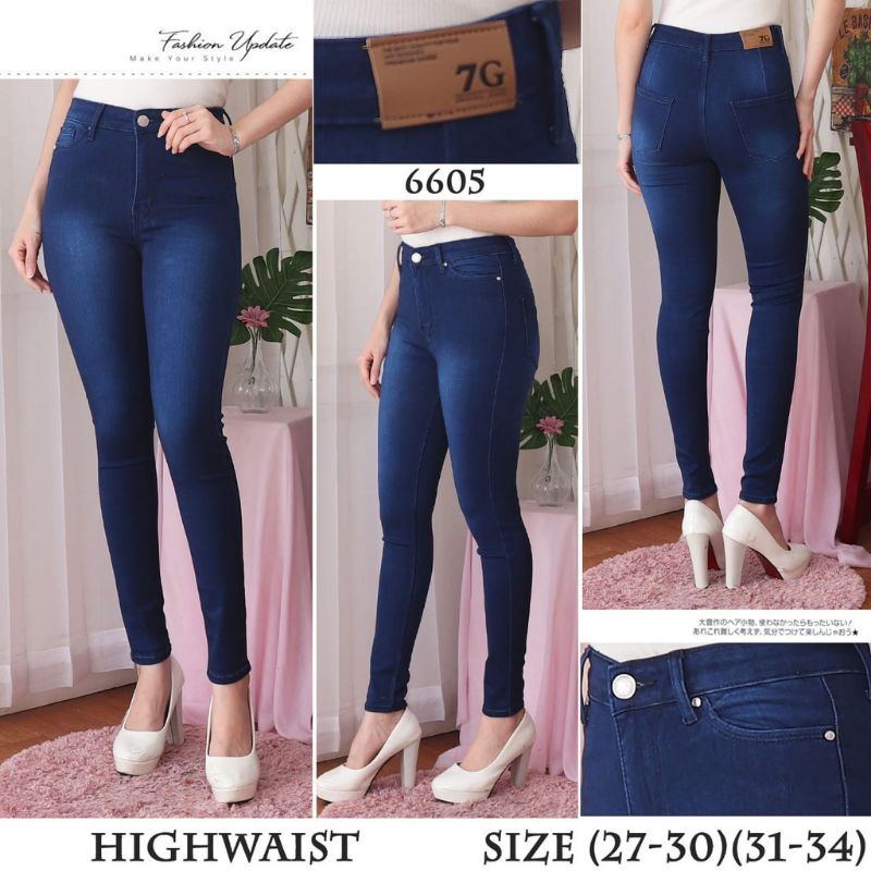 LATEST Premium Highwaist Jeans / 7G-7CG / Highwaist Jeans / Skinny Jeans