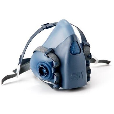 3M™ 7500 หน้ากากครึ่งหน้าชนิดไส้กรองคู่ ซิลิโคน (เฉพาะหน้ากาก)